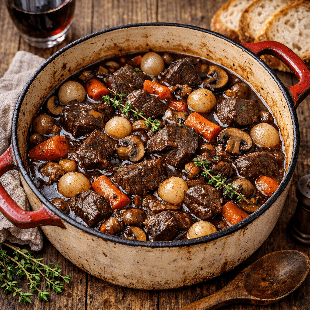 Беф Бургіньон: класичний французький рецепт від Chef Billy Parisi
