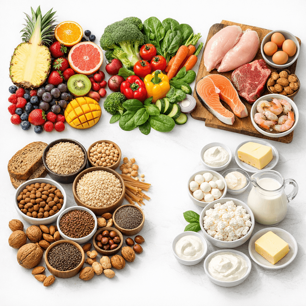 Скільки калорій у продуктах харчування: повна таблиця по категоріях