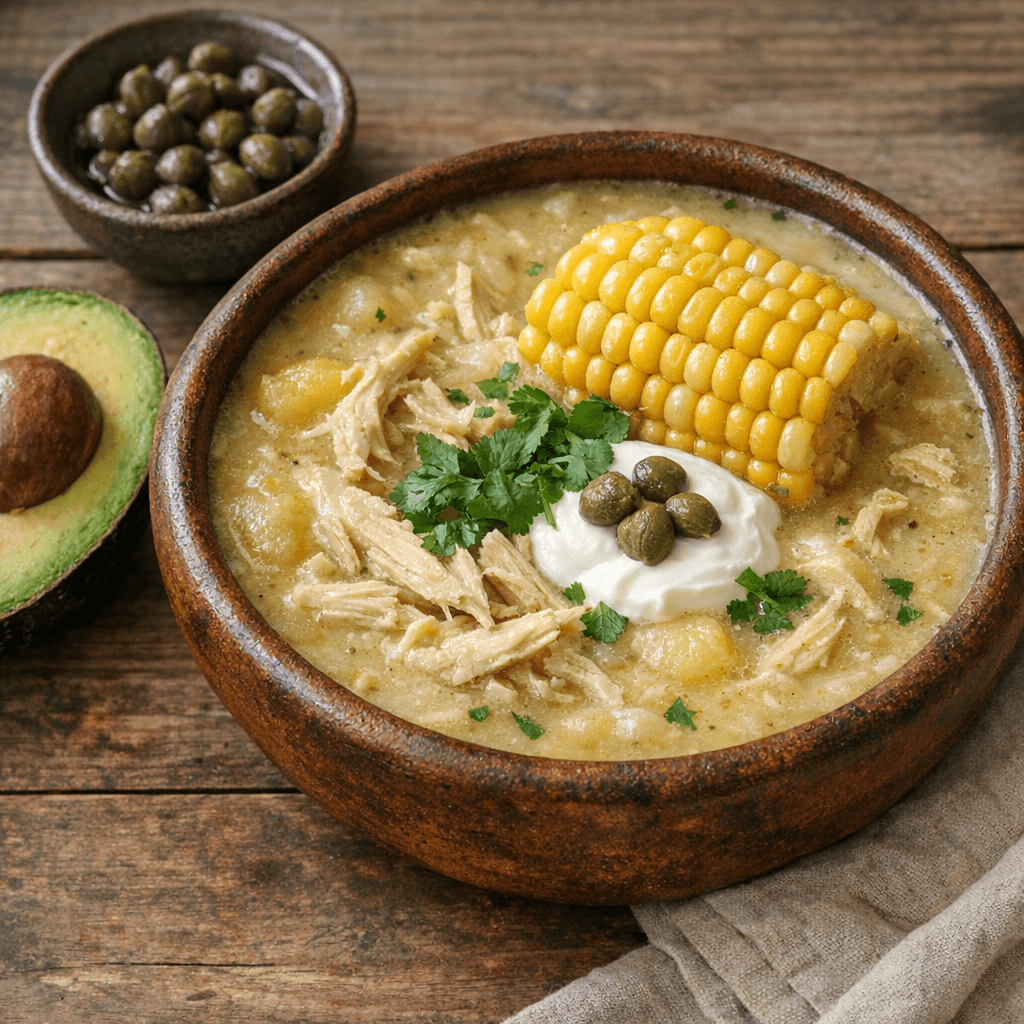 Ахіако з куркою і кукурудзою — рецепт Калорія+